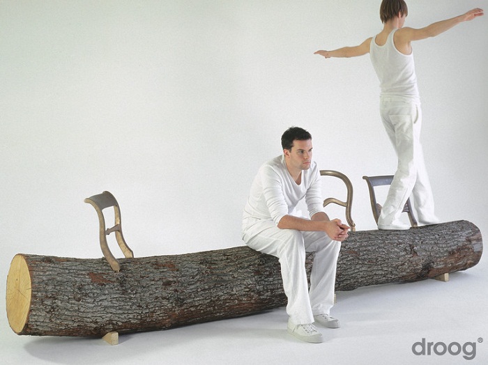 Tree-Trunk Bench by Droog Design Accessories